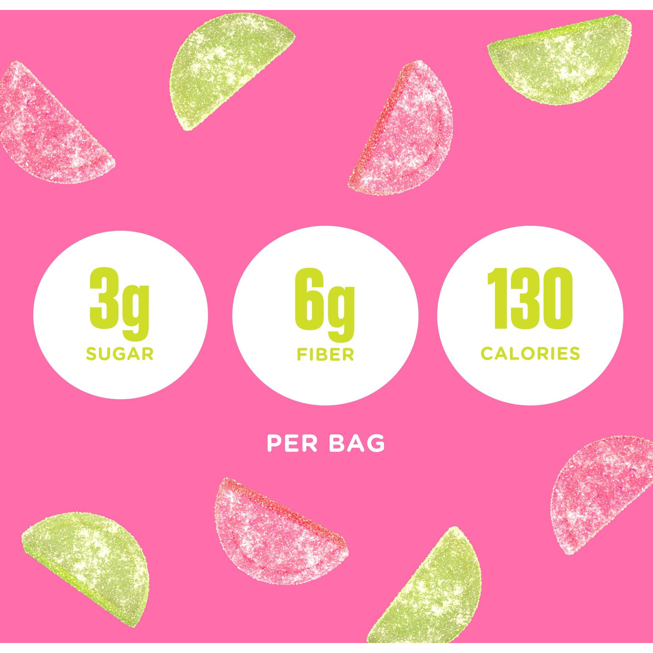 Smartsweets Sourmelon Bites, Low Sugar Gummy Candy (3G), Low Calorie (130), Gluten-Free -1.8Oz (Pack Of 12) Packaging May Vary