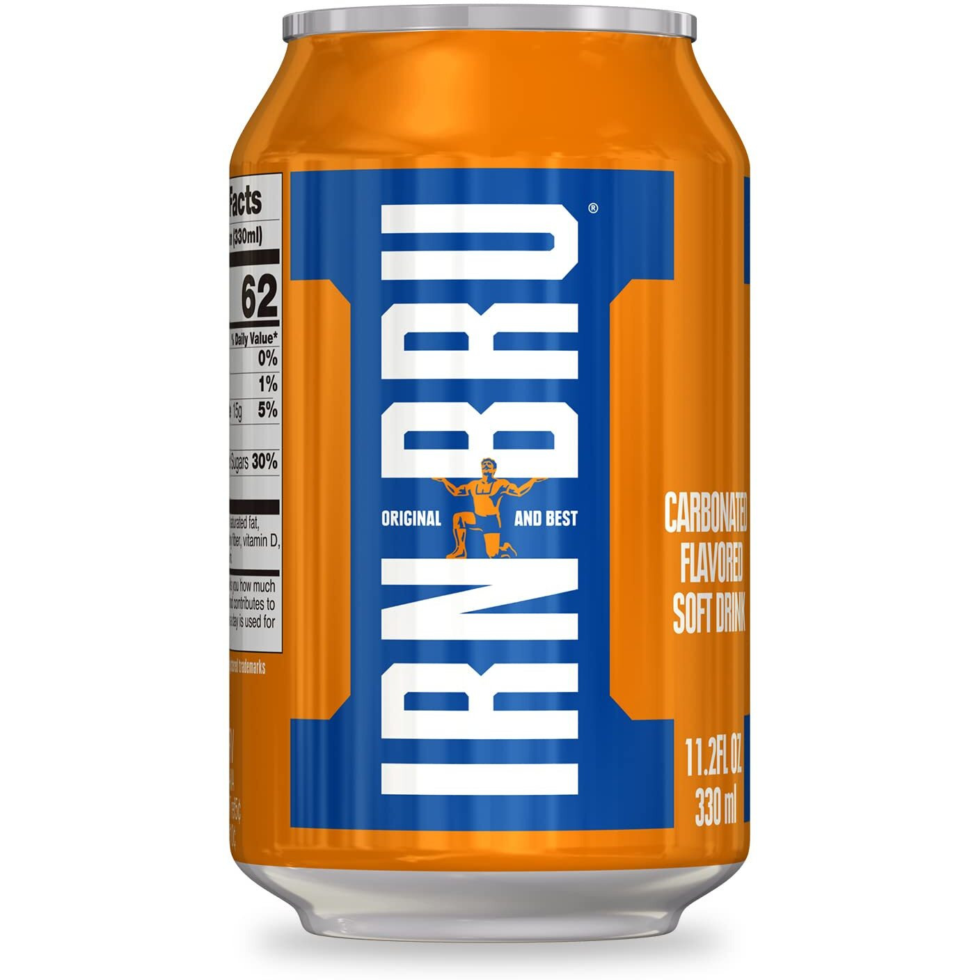 Irn-Bru From Ag Barr The Original And Best Sparkling Flavored Soft Drink | A Scottish Favorite | 330 Ml (Pack Of 6)