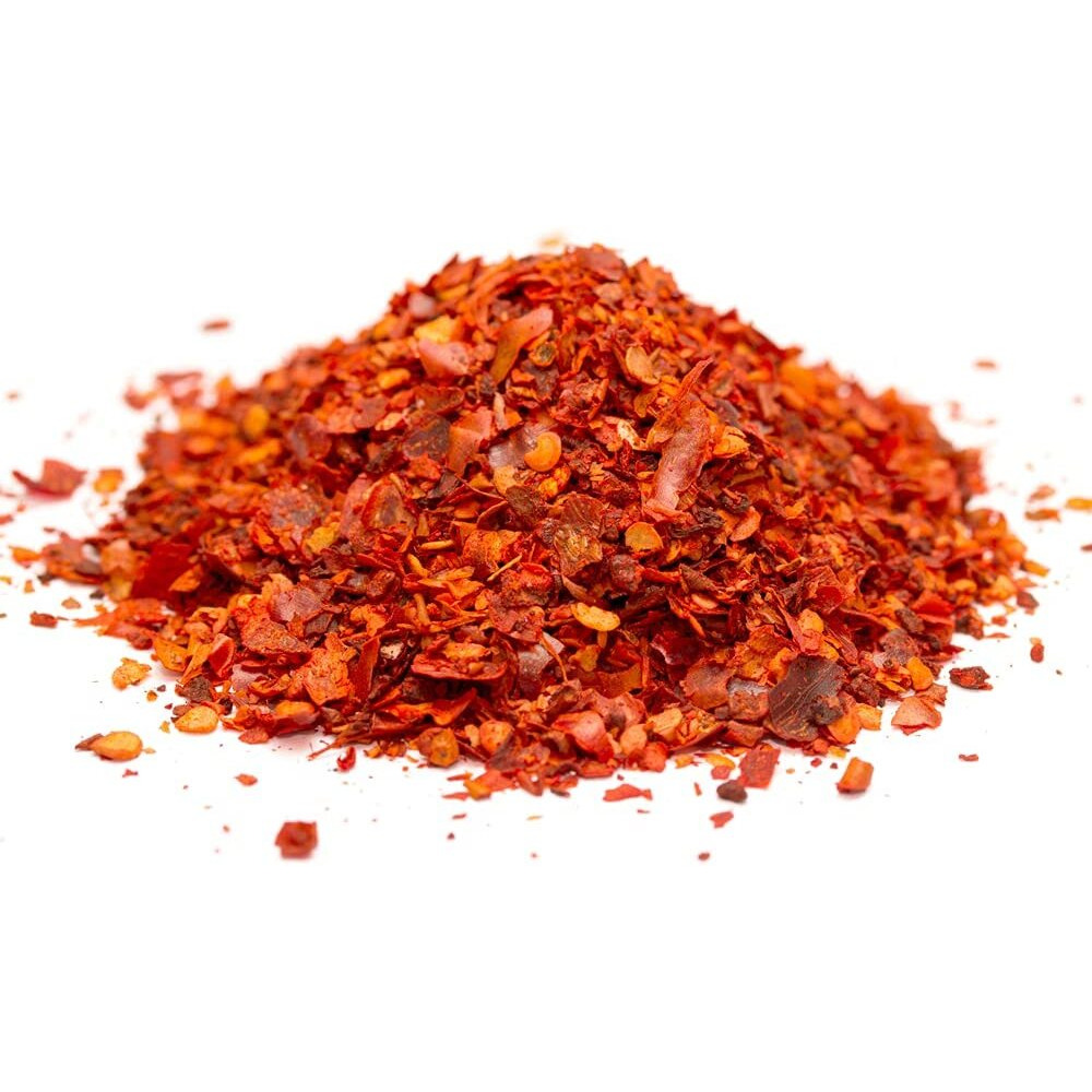 Sichuan Chili Flakes, 1Lb (16Oz) - Traditional Red Pepper Spices And Szechuan Seasoning For Thai, Korean, Mexican, And Asian Dishes, Authentic Medium Hot Flavor For Kimchi, Pizza, Tacos, Or Oils By Amazing Chiles And Spices