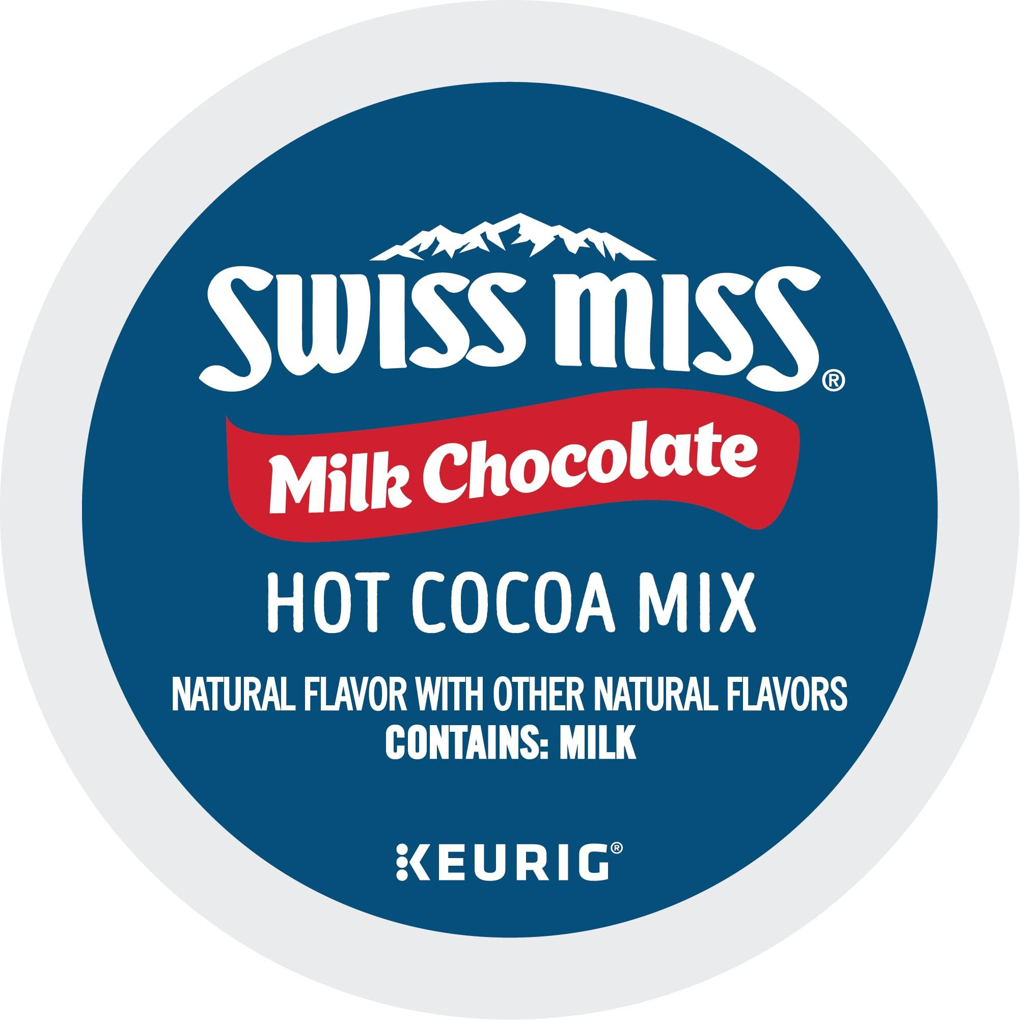 Swiss Miss Milk Chocolate Hot Cocoa, Keurig Single-Serve K-Cup Pods, 60 Count (6 Packs Of 10)
