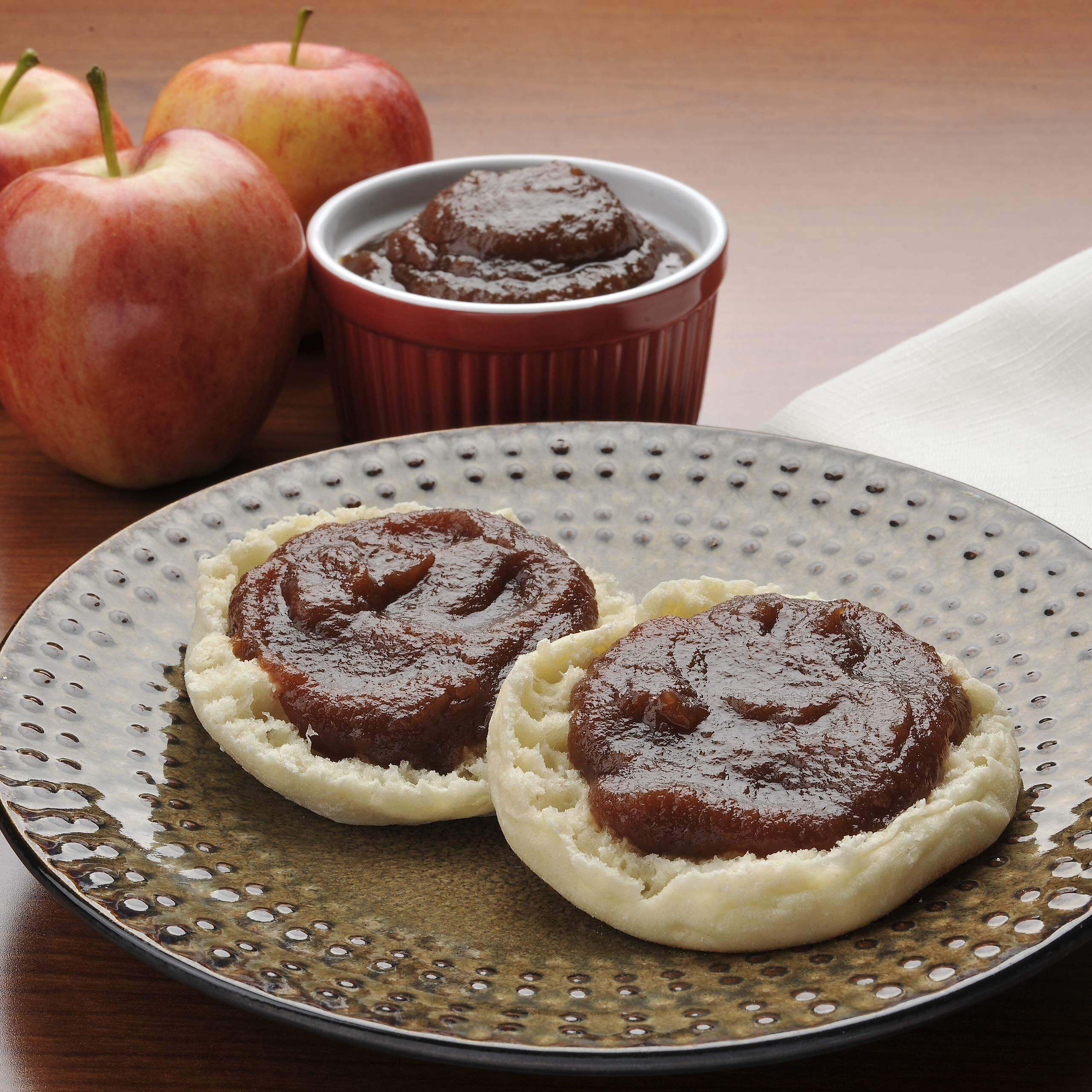 Amish Valley Products Apple Butter Glass Jar Old Fashioned Homestyle Slow Cooked (No Corn Syrup) (Sugar-Free)