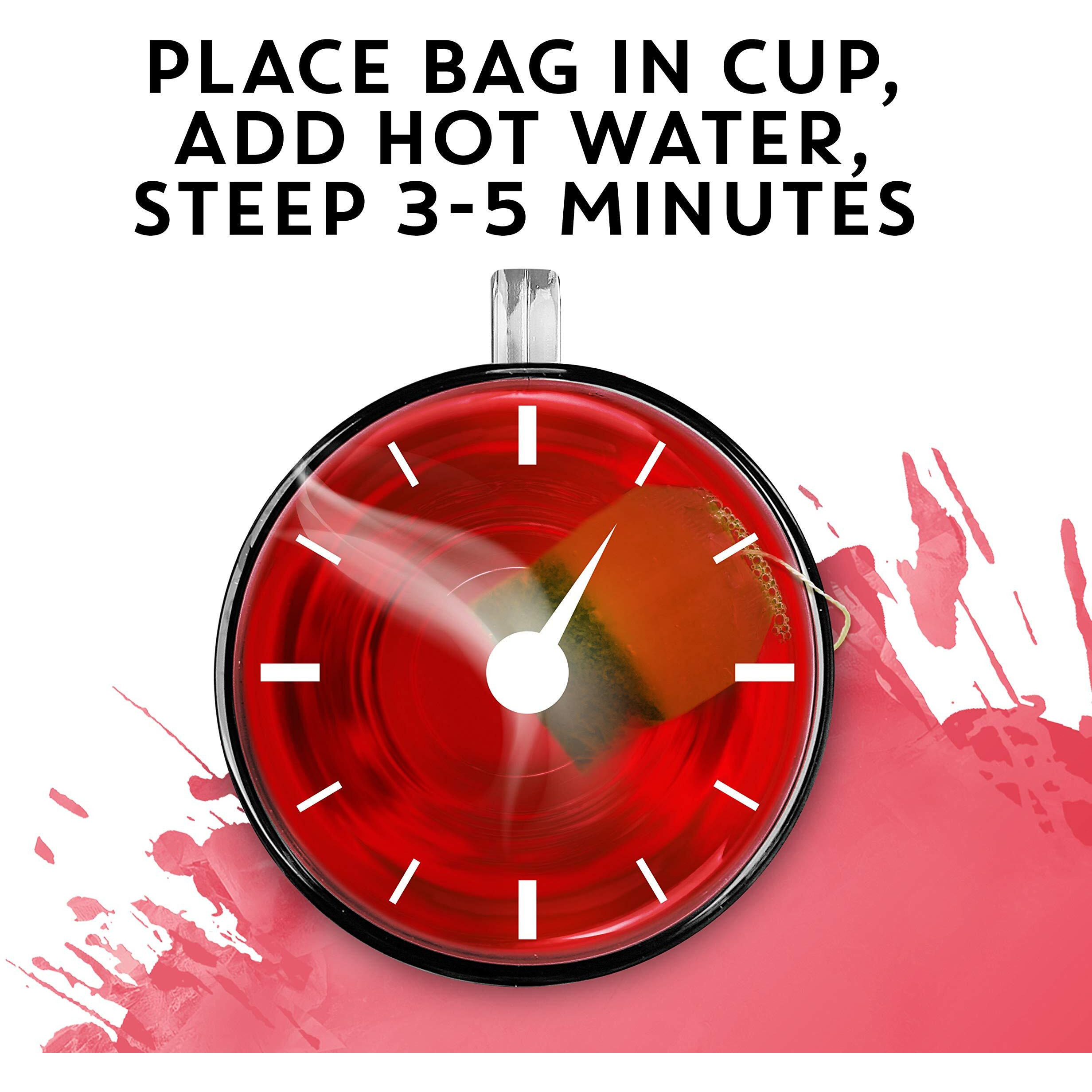 Tazo Tea Bags, Iced Or Hot, Passion Herbal Tea, 20 Tea Bags (Pack Of 6)