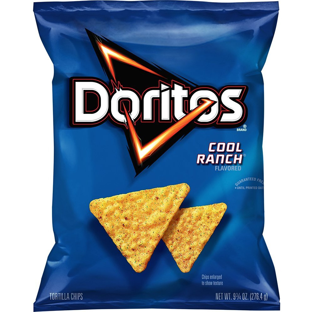 Doritos Cool Ranch Flavored Tortilla Chips, 9.75 Ounce