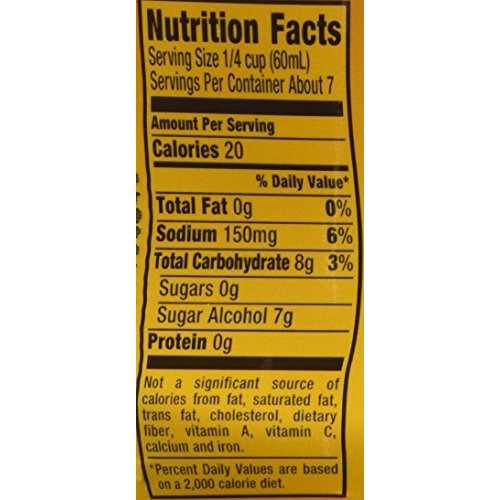 Smuckers Sugar Free Breakfast Syrup, 14.5 Fl Oz (Pack Of 2)