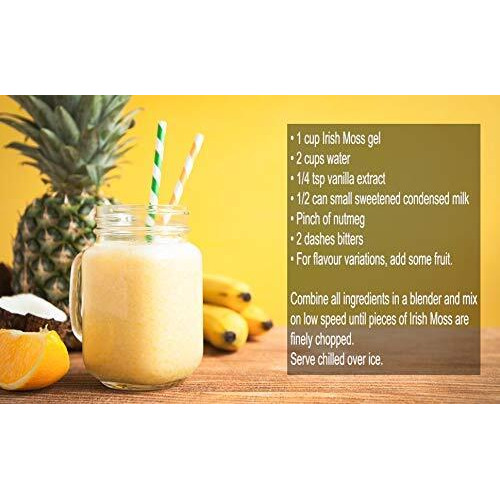 Dried Sea Moss (3 Oz (Pack Of 5)) - Caribbean Superfood - Wildcrafted Seedstock - Ethically Harvested - Makes Over 10 Quarts Gel