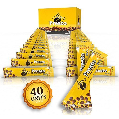 Cafe Presto Instant Coffee From Nicaragua - (40 Packets Of 2Gr).