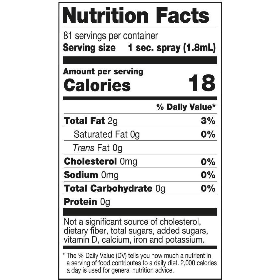 Mantova Extra Virgin Olive Oil Spray Truffle Flavored 8 Oz. Spray Bottle - Manage Oil Amount - Great For Salads & Cooking