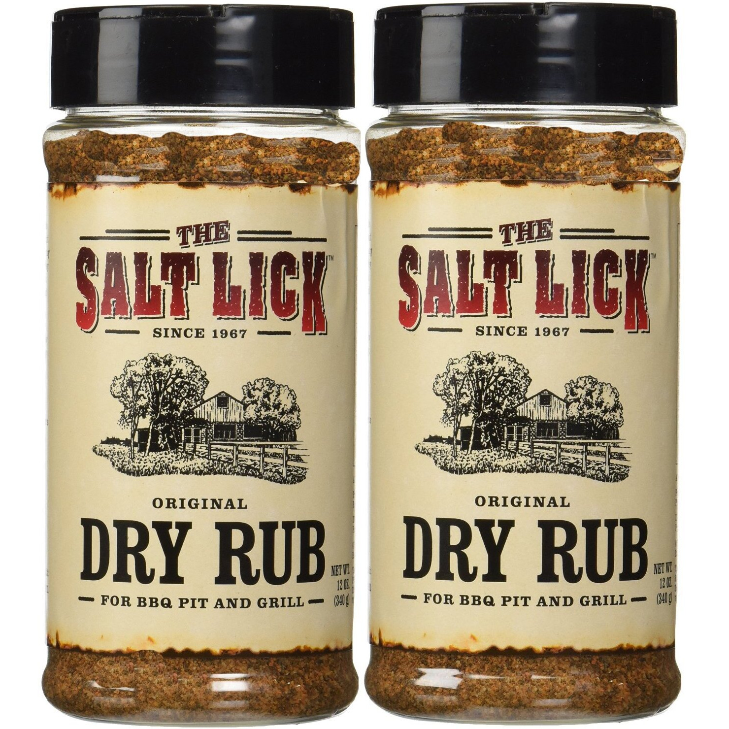 Salt Lick Original Dry Rub (2 Pack) 12 Ounces Each