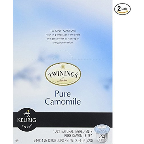 Twinings Of London Pure Camomile Tea K-Cups For Keurig, 12 Count