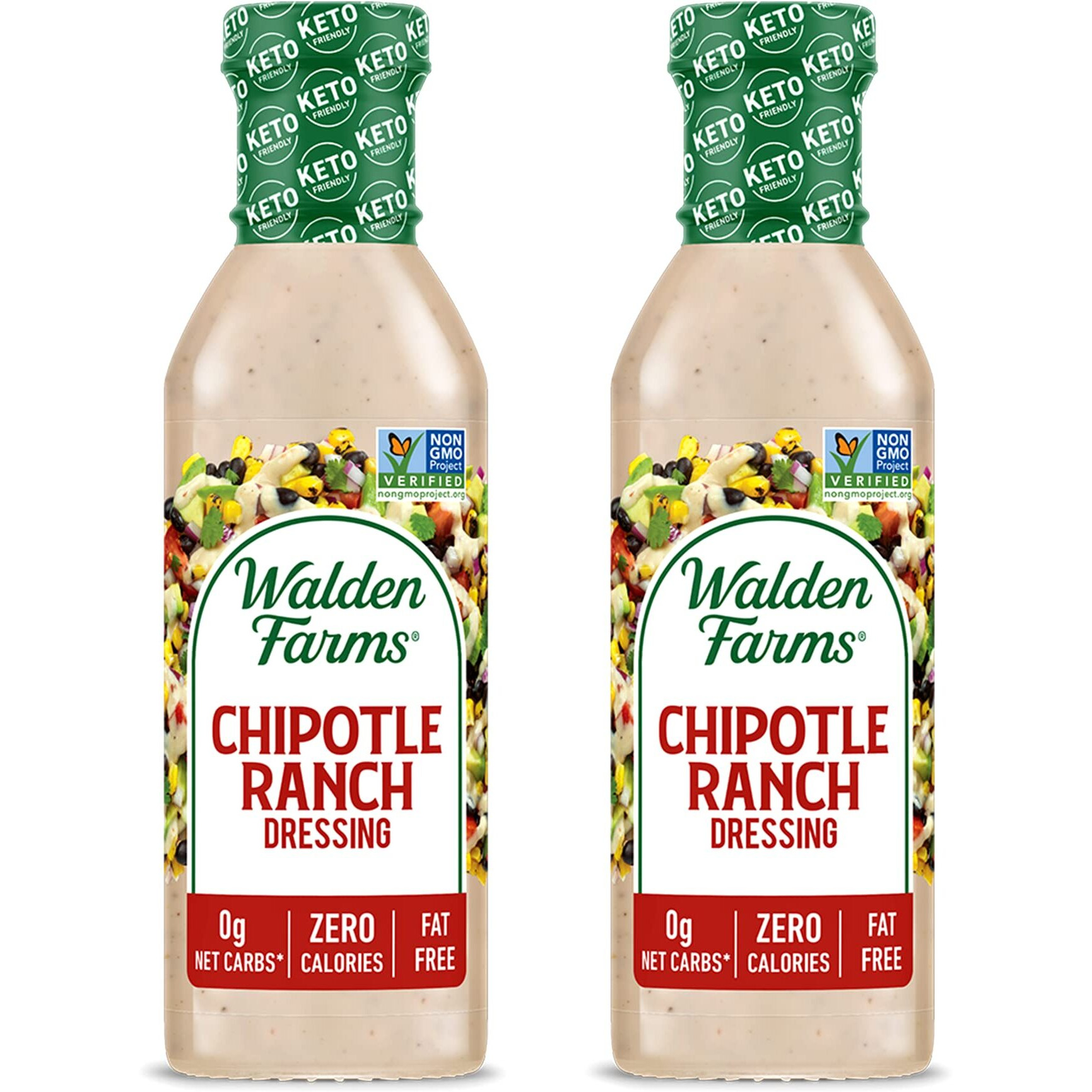 Walden Farms Chipolte Ranch Dressing 2 Pack
