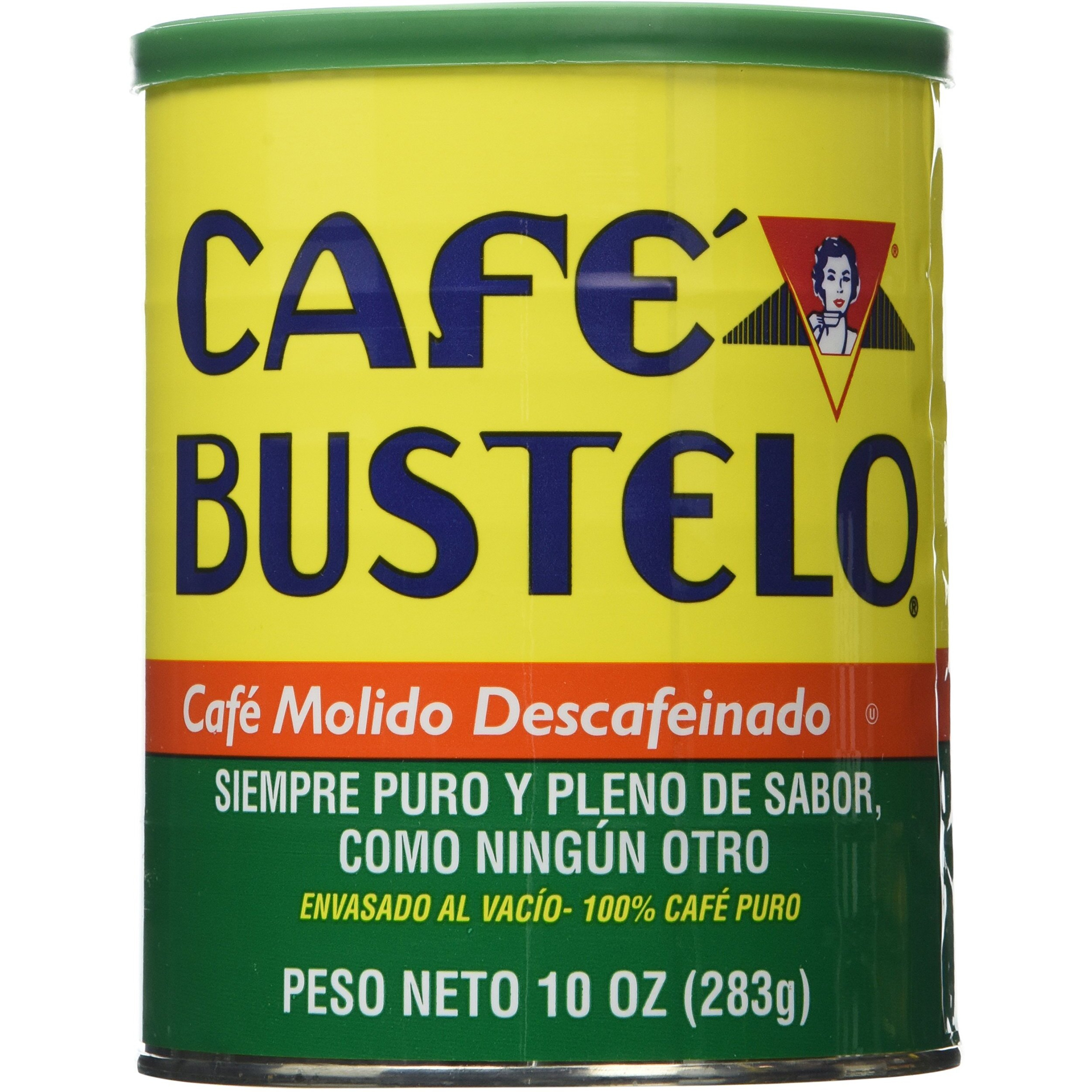 Cafe Bustelo Coffee Decaffeinated, 10-Ounce Cans (Pack Of 4)