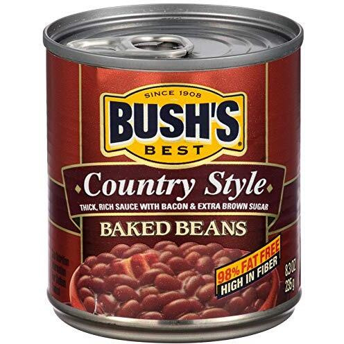 Bush's Best 3 Original Baked Beans, 3 Country Style Baked Beans, 8.3 Oz Variety Pack, 1 Ct