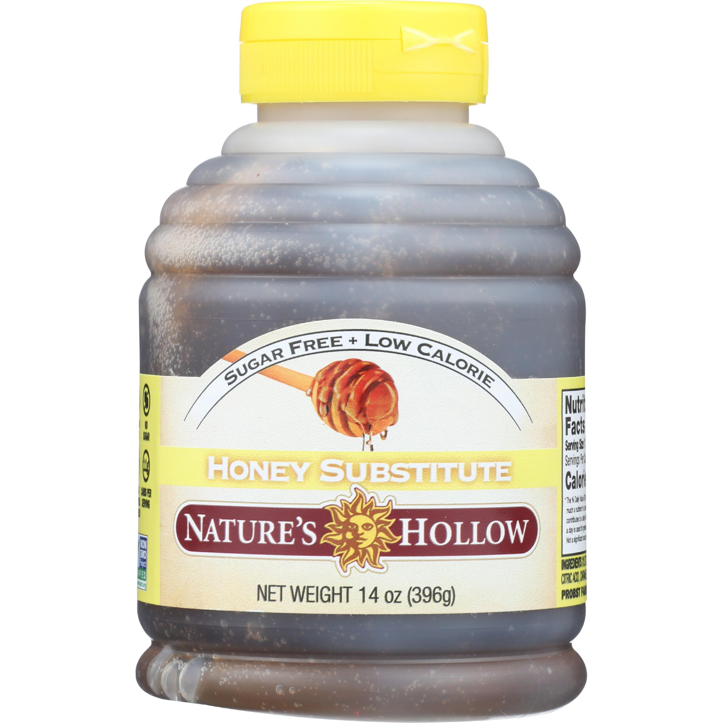 Nature's Hollow Sugar Free Honey Substitute Gluten Free, Vegan, And Keto Honey - Zero Sugar Honey Xylitol Sweetener - Great For Diabetics And Low-Carb - Enjoy Natural Sweetness - 25 Cals Per Serving