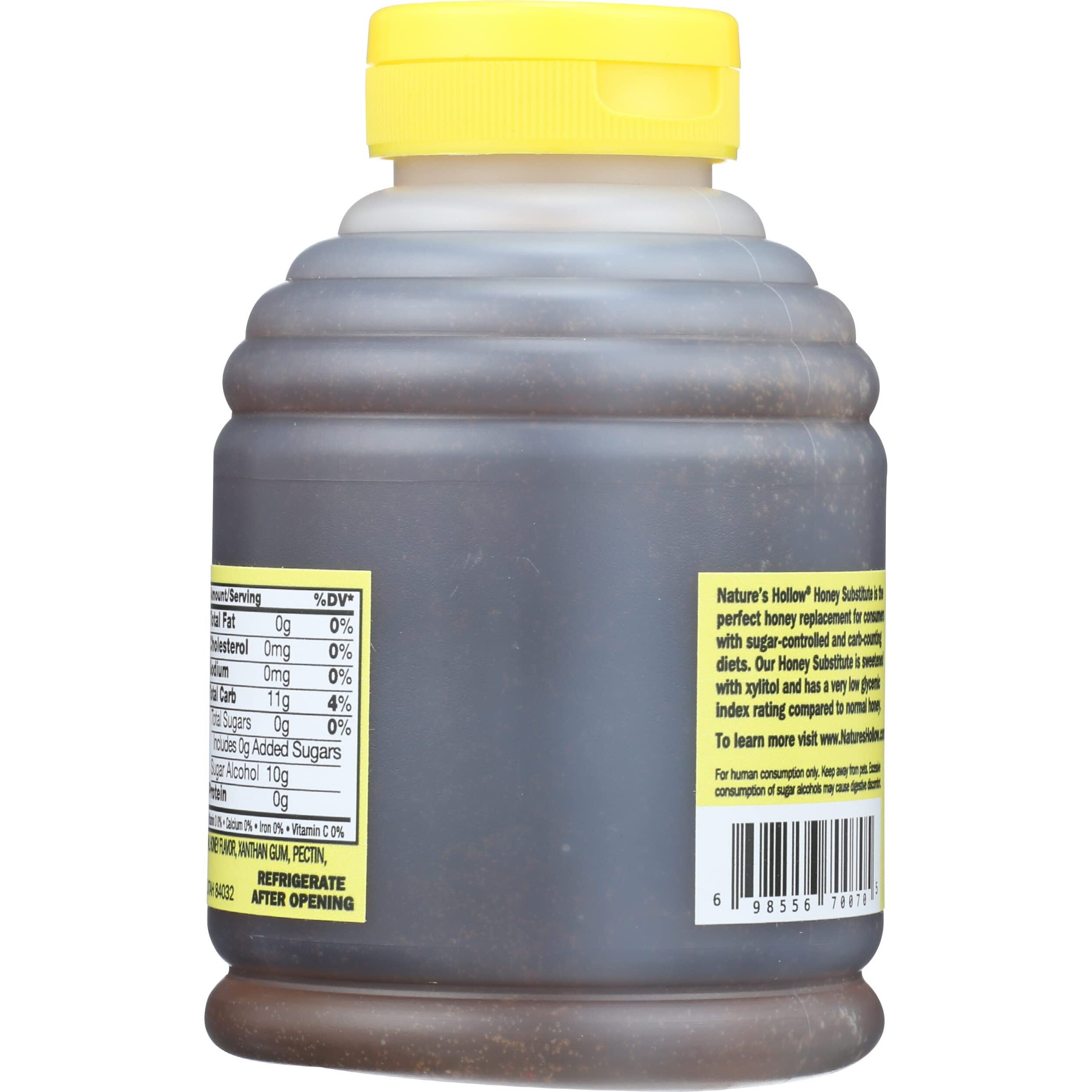 Nature's Hollow Sugar Free Honey Substitute Gluten Free, Vegan, And Keto Honey - Zero Sugar Honey Xylitol Sweetener - Great For Diabetics And Low-Carb - Enjoy Natural Sweetness - 25 Cals Per Serving