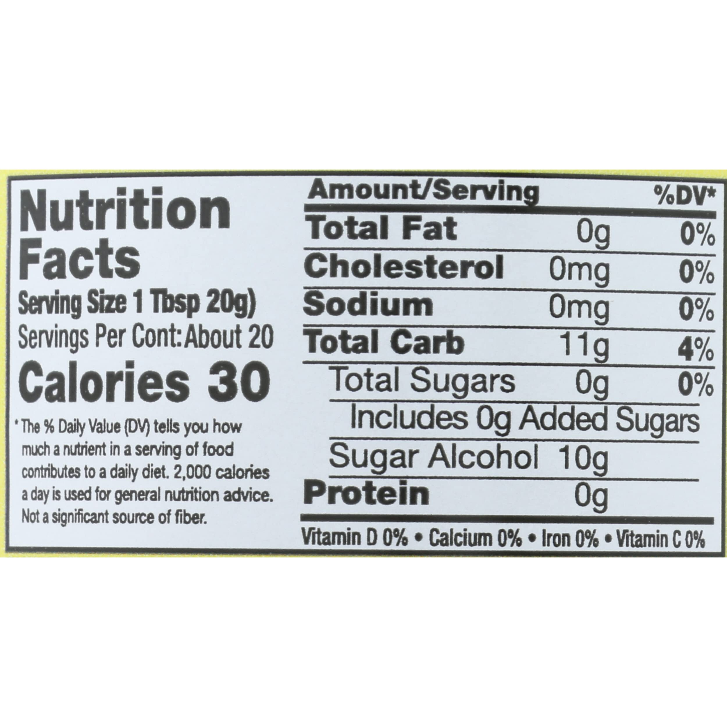 Nature's Hollow Sugar Free Honey Substitute Gluten Free, Vegan, And Keto Honey - Zero Sugar Honey Xylitol Sweetener - Great For Diabetics And Low-Carb - Enjoy Natural Sweetness - 25 Cals Per Serving