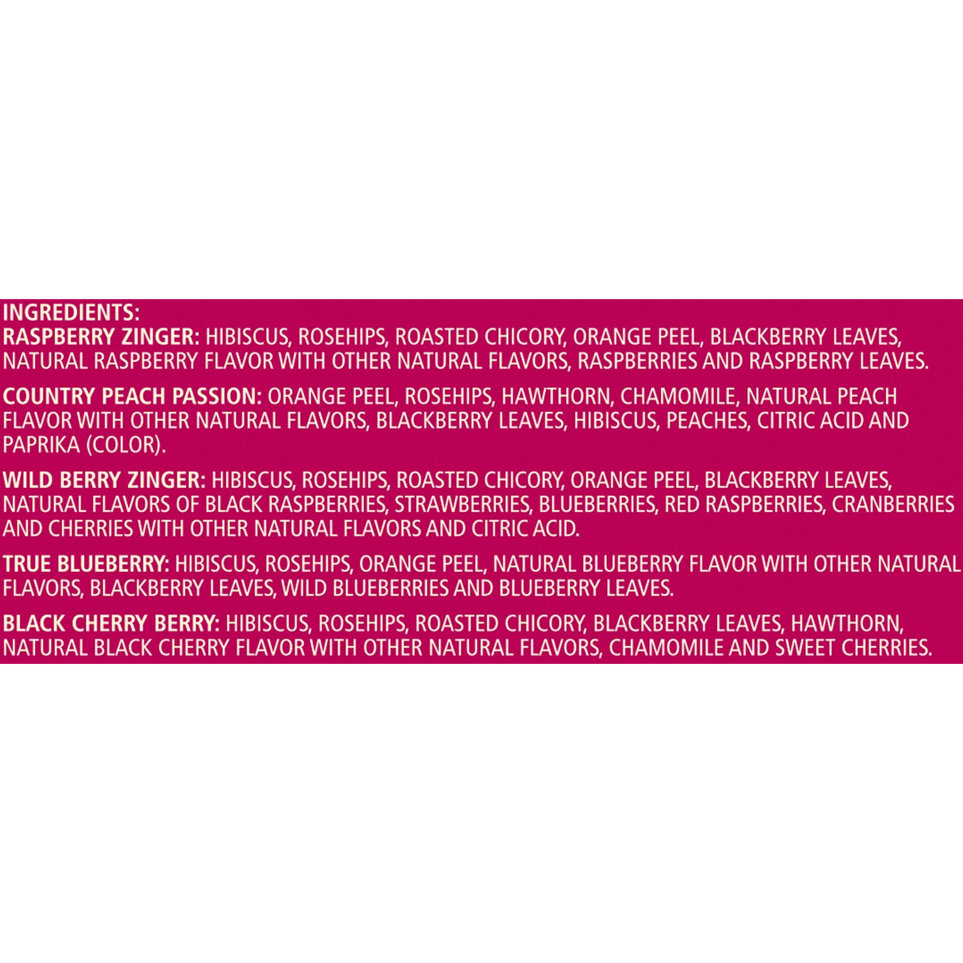 Celestial Seasonings Fruit Tea Sampler, 18 Count (Pack Of 2)