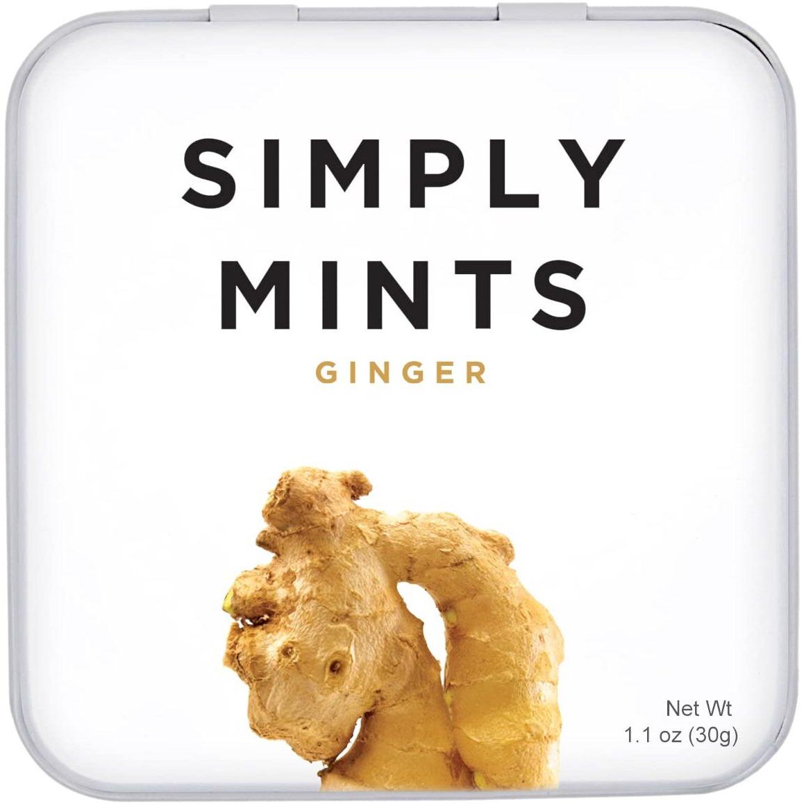 Simply Gum Breath Mints (Ginger, 1.1 Ounce (Pack Of 6))