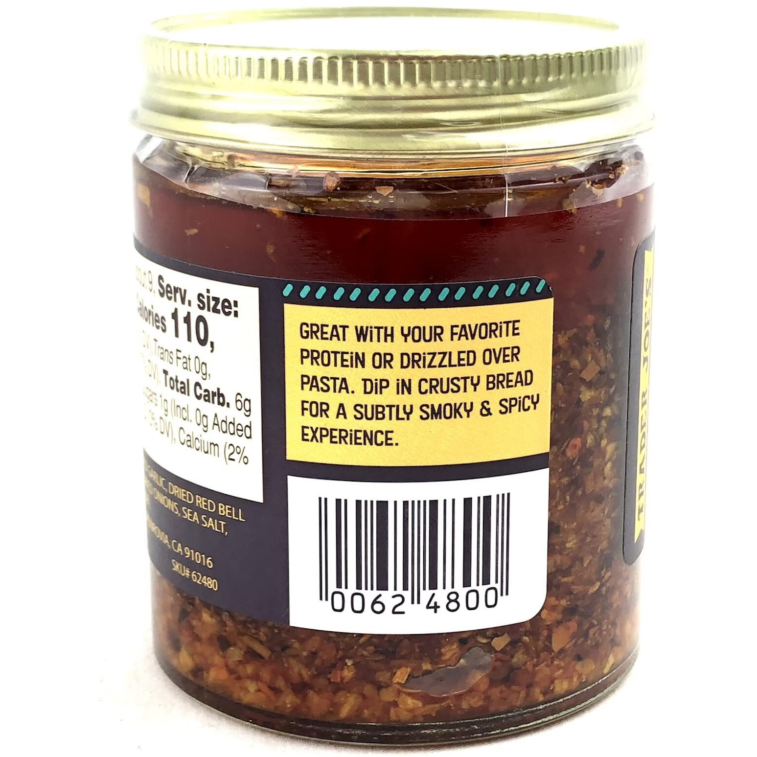 Trader Joe's Chili Onion Crunch,1 Pack ( 6 Ounce)