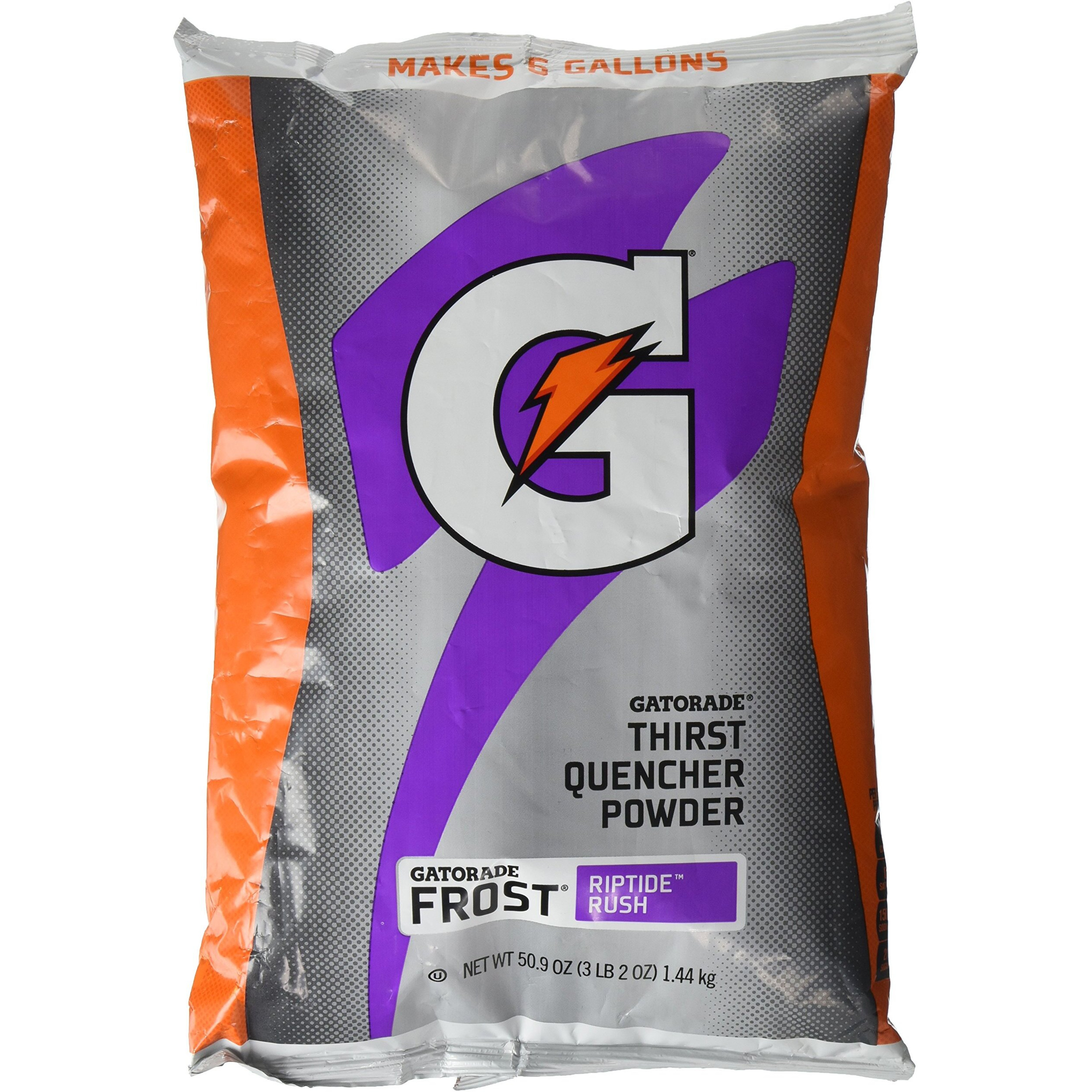 Gatorade Thirst Quencher Powder Purple Frost Riptide Rush, 50.9 Oz