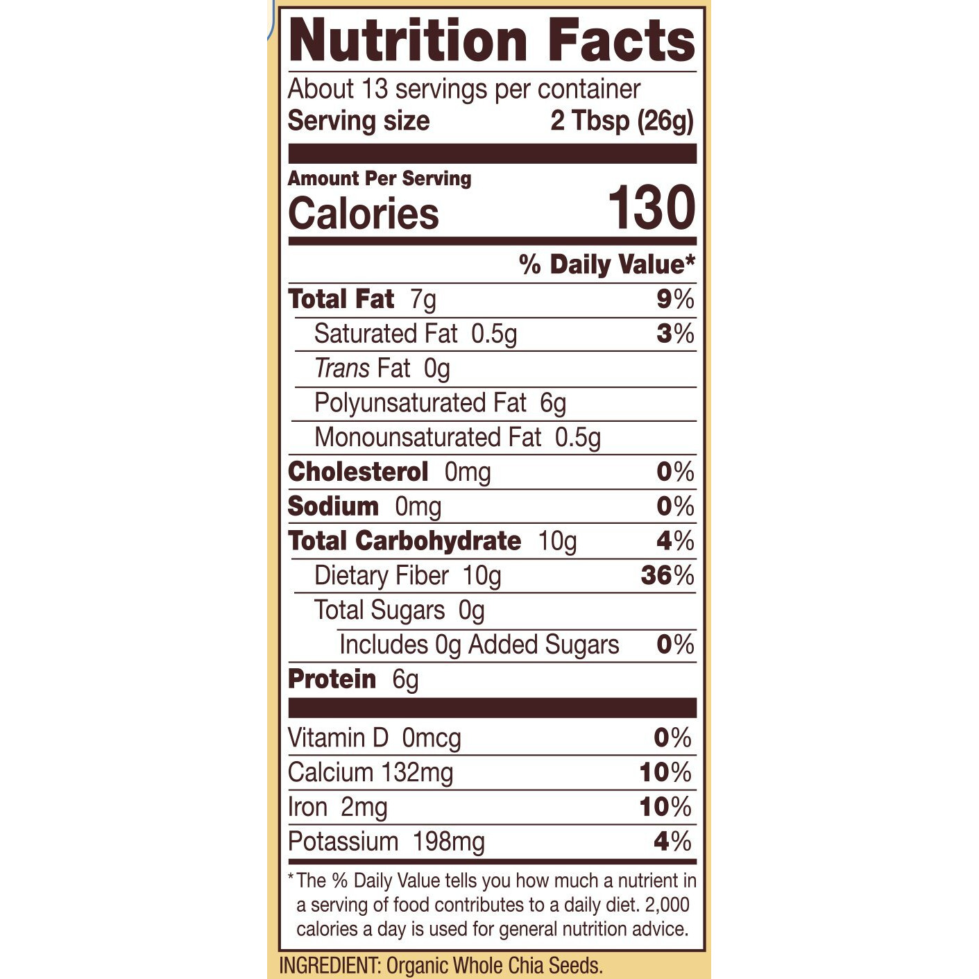 Bob's Red Mill Organic Chia Seeds, 12 Oz, (Us)
