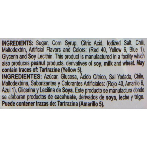 Pinatas Vero Mexican Tamarindo Candy Rellerindos - 65 Count