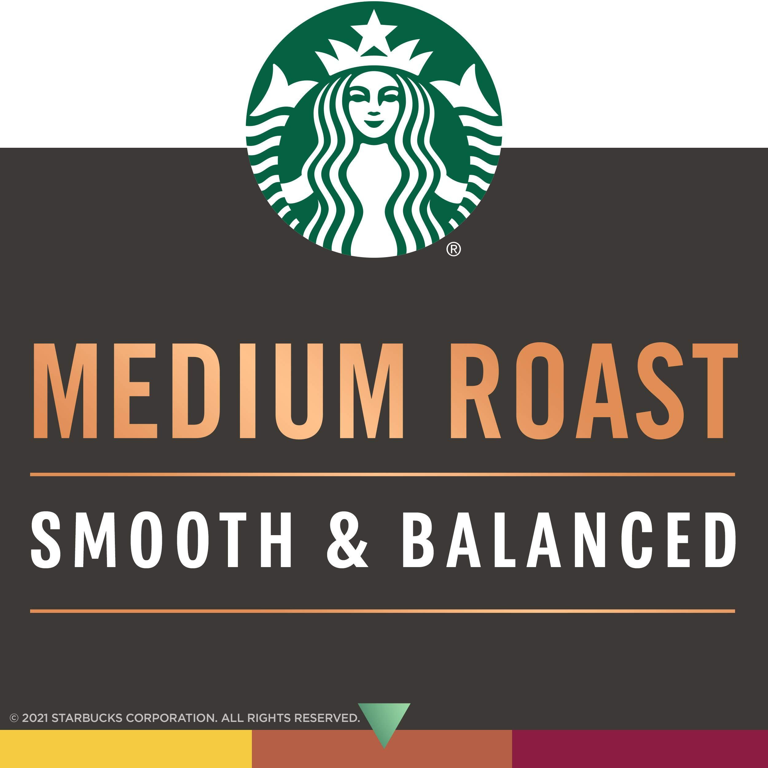 Starbucks Premium Instant Coffee - Medium Roast - 100% Arabica - 1 Tin (Up To 40 Cups)