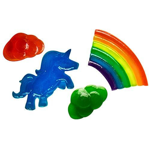 Thames & Kosmos Rainbow Gummy Candy Lab - Unicorns, Clouds & Rainbows Sweet Science Stem Experiment Kit, Make Your Own Gummy Candies In Cool Shapes & Colors