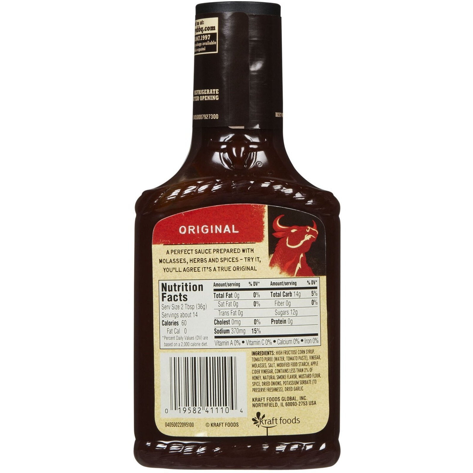 Bull's Eye Original Barbecue Sauce - 18 Oz - 3 Pk
