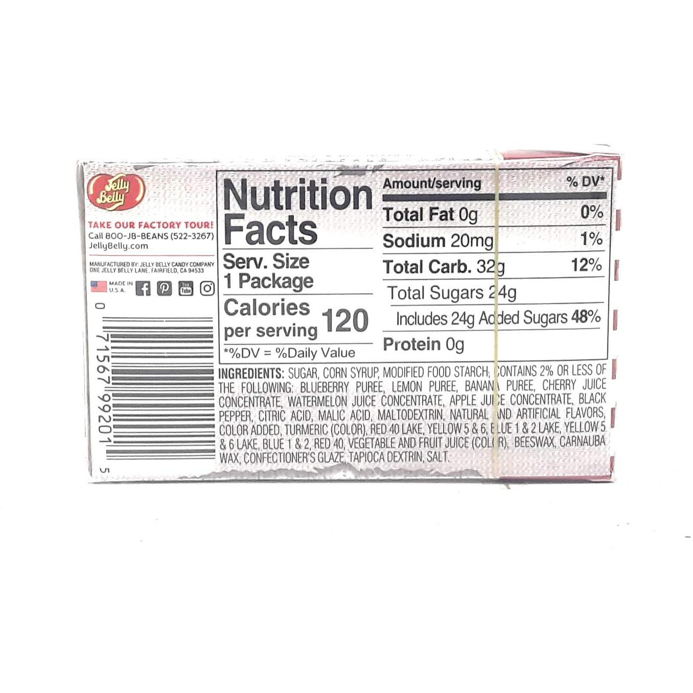 Harry Potter Bertie Botts Every Flavor Beans, 1.2Oz Boxes ~ 6 Pack