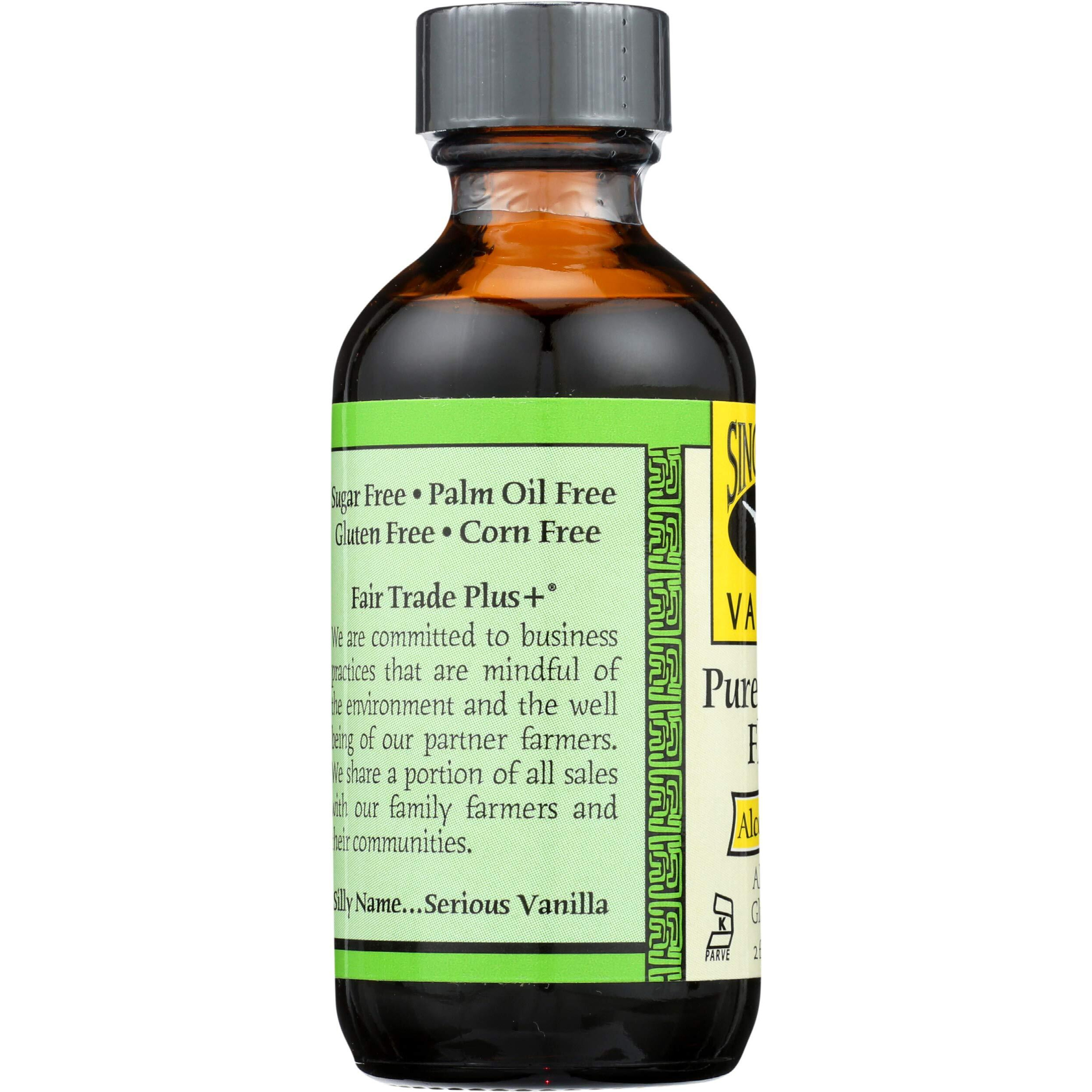 Singing Dog Vanilla, Pure Vanilla Flavor, Alcohol Free, Farm Grown , 2 Fl Oz