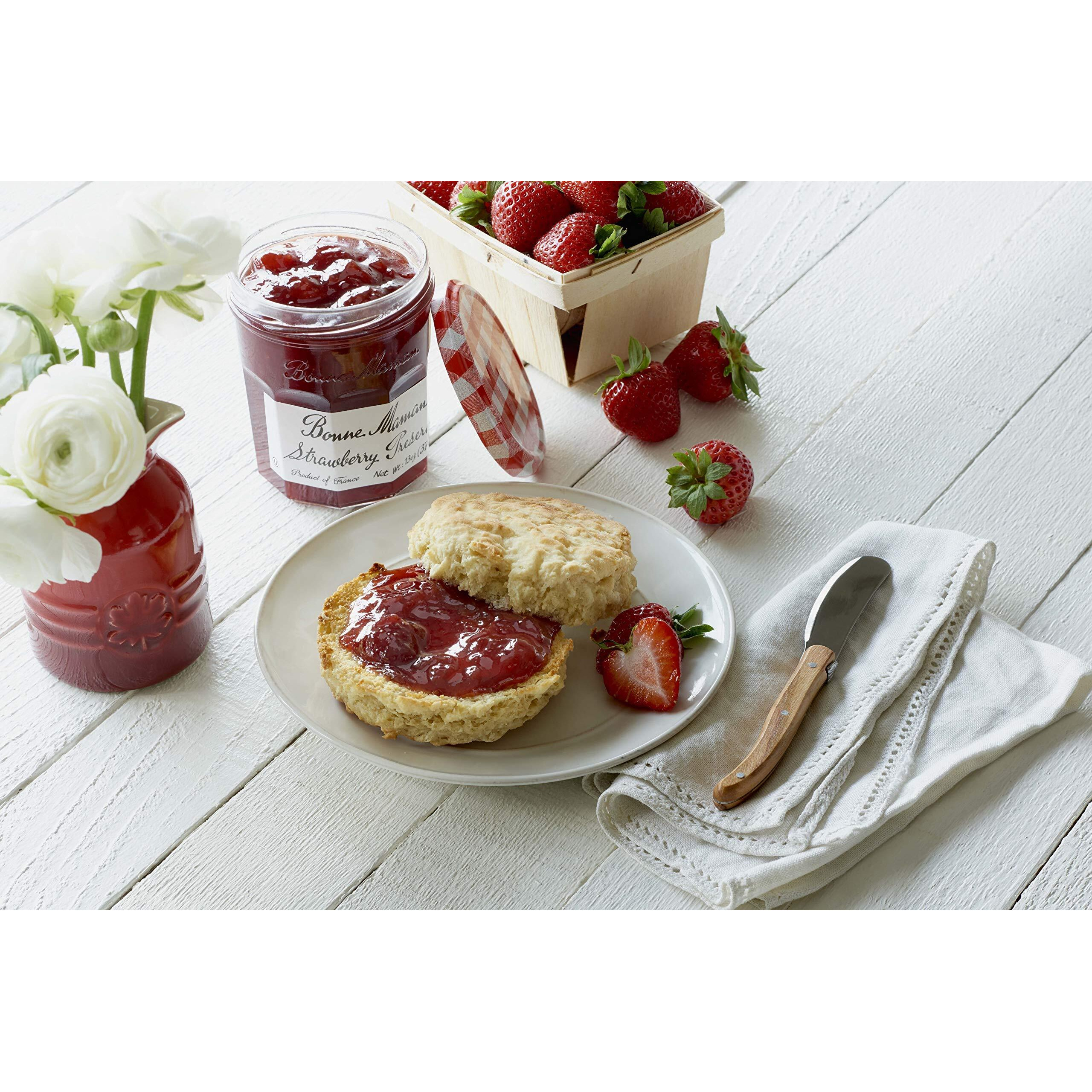 Bonne Maman Fruit Preserves, Variety Pack (Strawberry, Cherry, Apricot), 13 Ounce Jars (Pack Of 3)