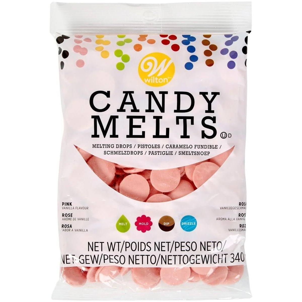 Wilton Candy Melts - Pink 340G