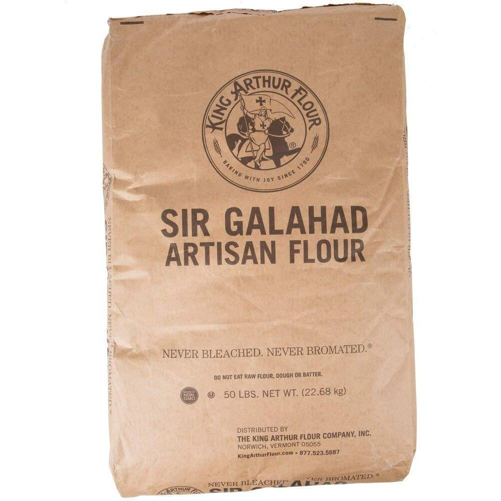 Orchard Hill 50 Pound Pack - King Arthur Flour Sir Galahad, Artisan Flour, All-Purpose [Food Service Size]