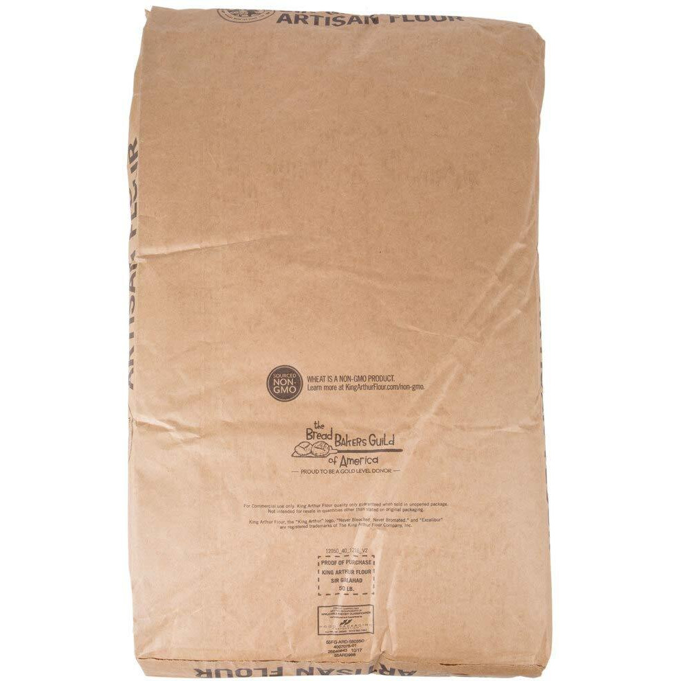 Orchard Hill 50 Pound Pack - King Arthur Flour Sir Galahad, Artisan Flour, All-Purpose [Food Service Size]