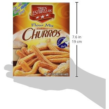 Tres Estrellas Churros Flour Mix, 17.6 Oz.