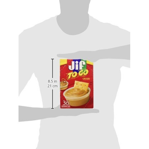 Jif Creamy Peanut Butter, 36 Count