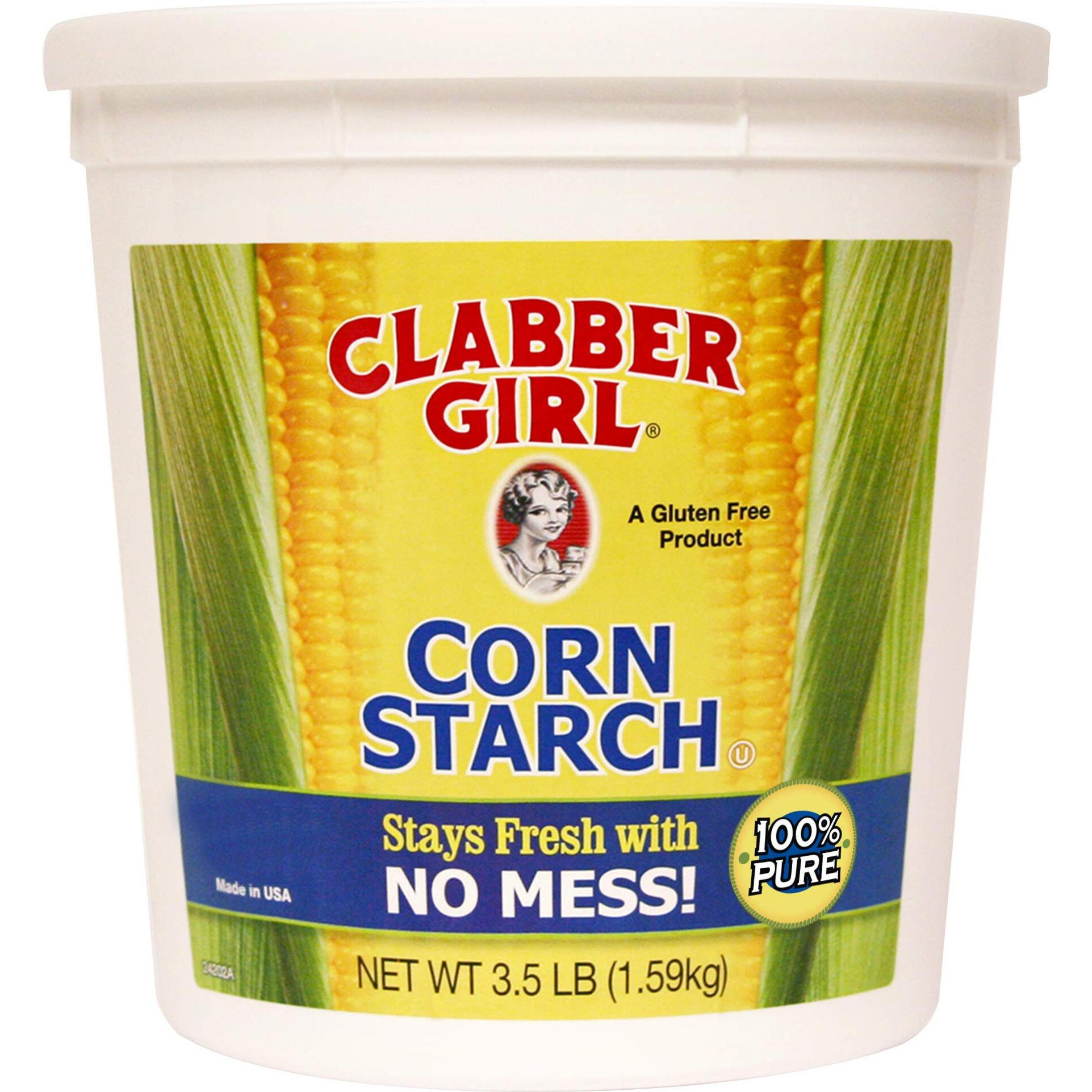 Clabber Girl, Corn Starch, 3.5Lb