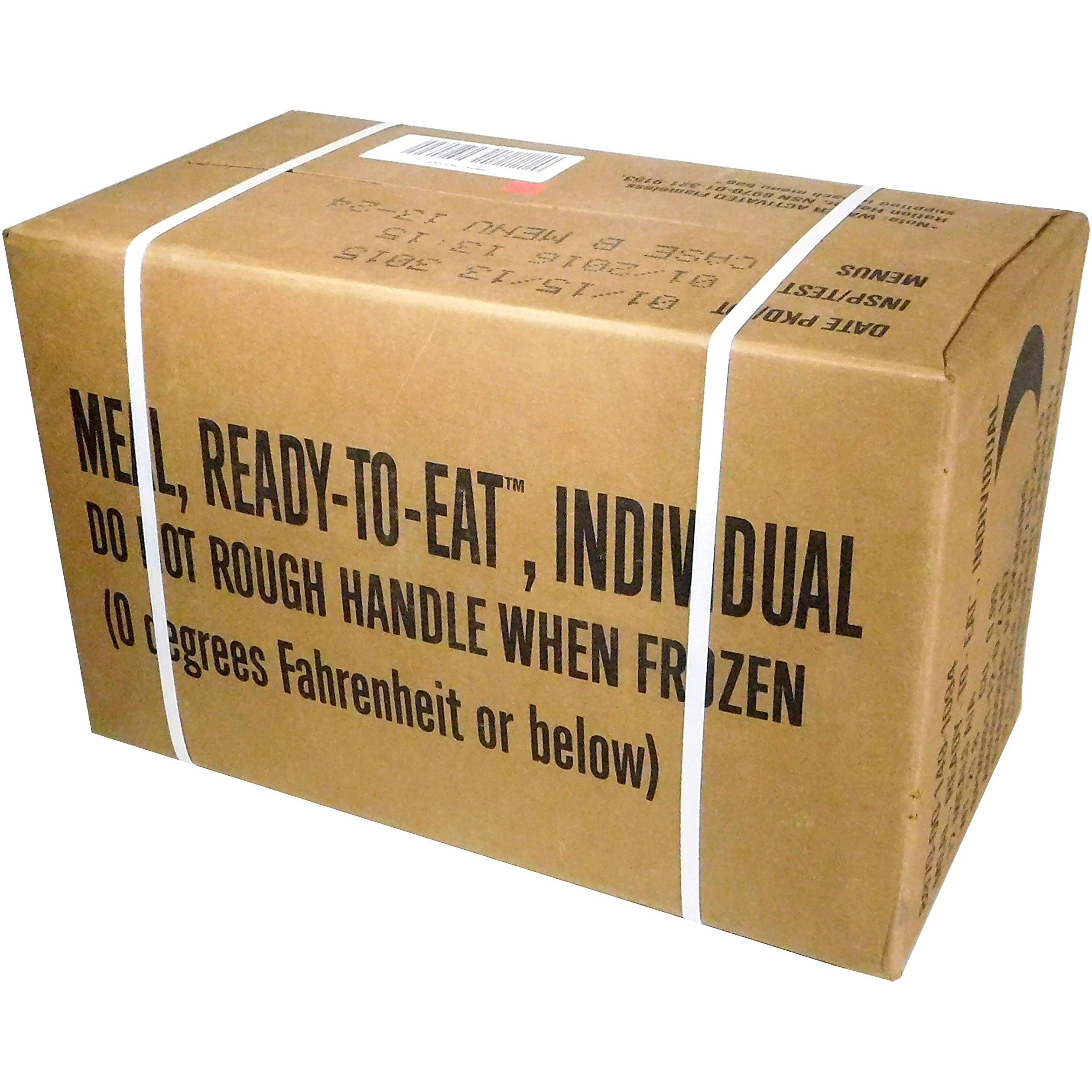 Mres (Meals Ready-To-Eat) Box B, Genuine U.S. Military Surplus, Menus 13-24