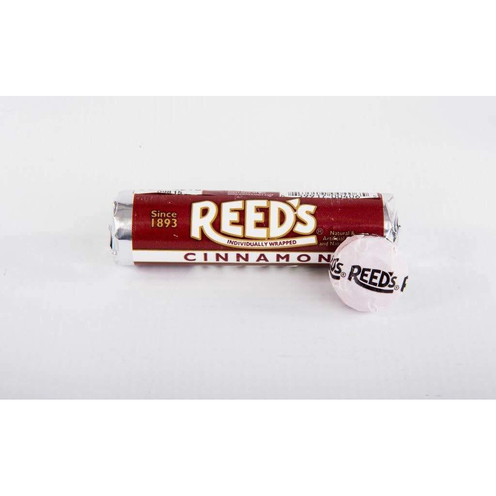 Reeds Cinnamon Candy Rolls | Traditional Cinnamon Hard Candy | Reeds Classic Spiced Hard Cinnamon Candy Brought To You By Iconic Candy | 24 Count