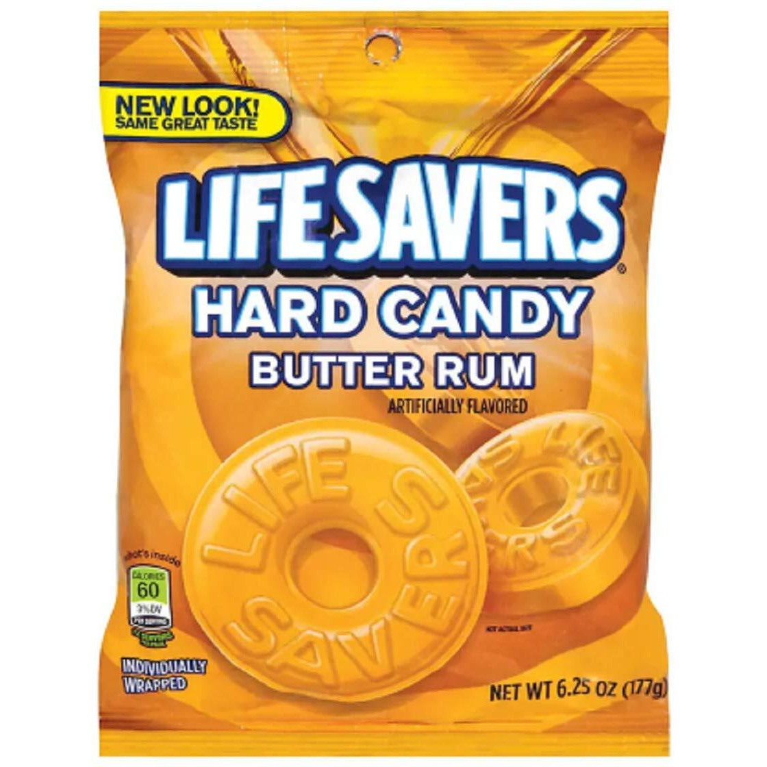 Lifesavers Butter Rum Hard Candy Bag, 6.25 Ounce
