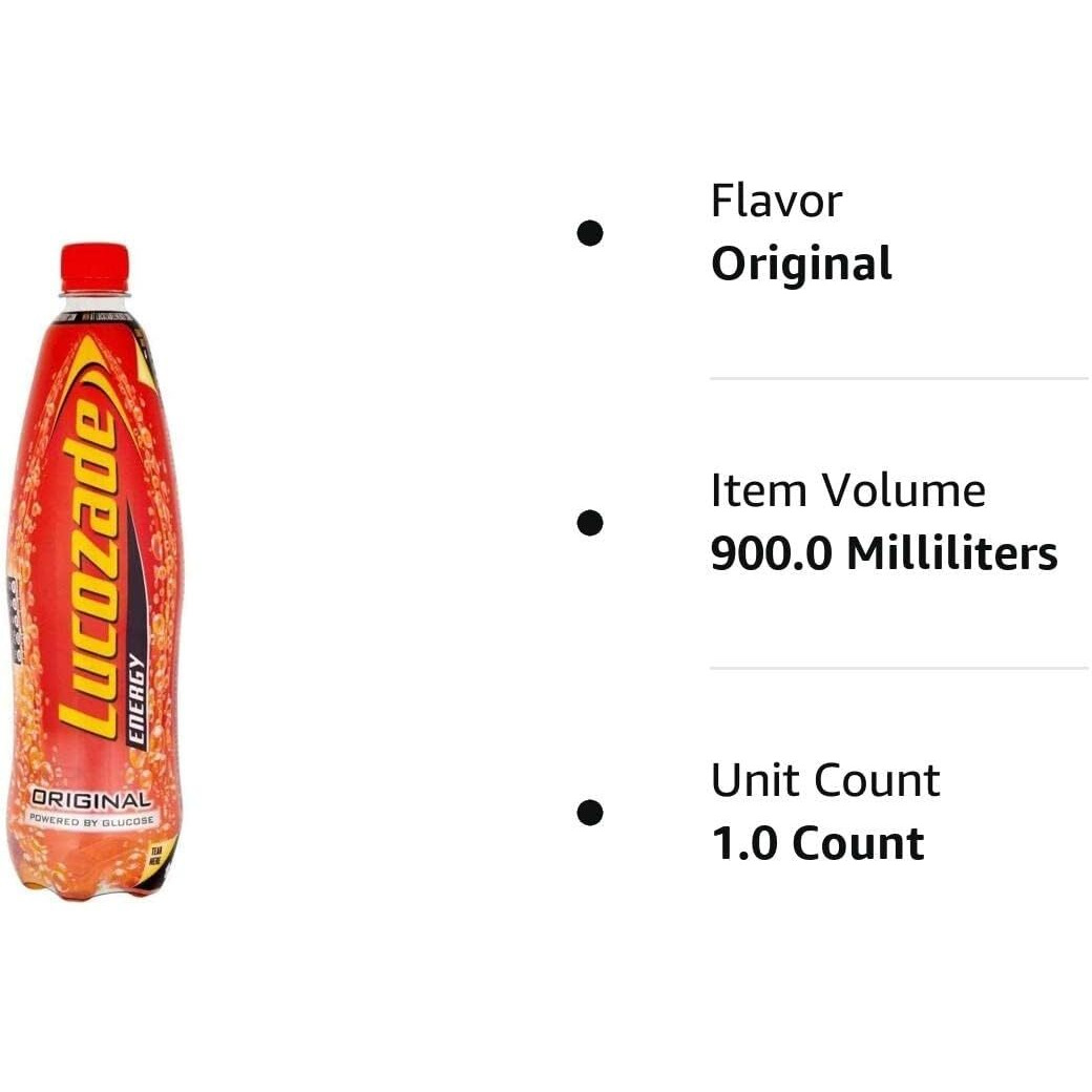 Lucozade Energy Original, 900 Ml