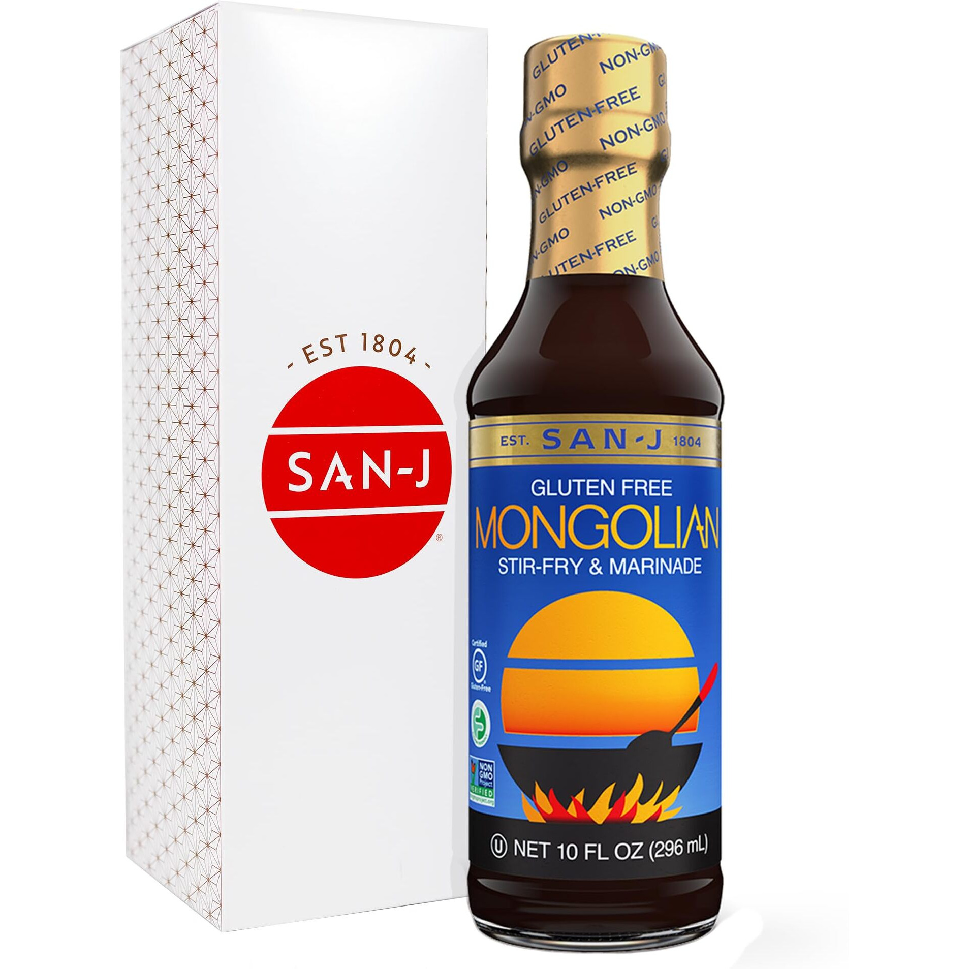 San J International Mongolian Sauce, 10 Fz