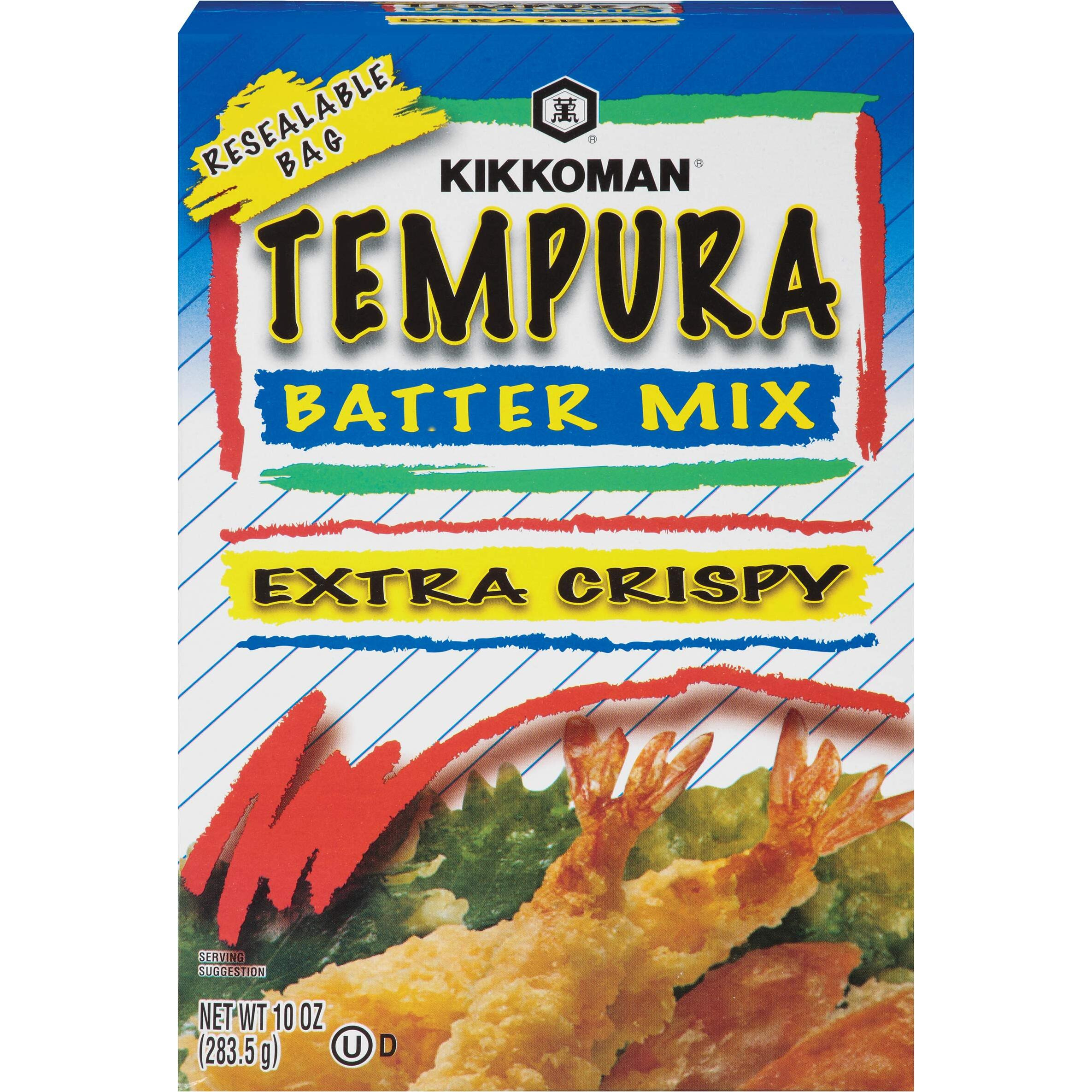 Kikkoman Mix Tempura Batter,Extra Crispy, 10 Ounce (Pack Of 2)