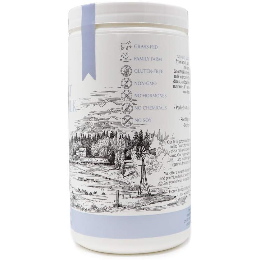 Non-Fat Goat Milk By Mt. Capra Since 1928 | An Easy To Digest, Fat-Free, Non-Gmo Goat Milk Powder From Grass Fed Pastured Goats - 1 Pound