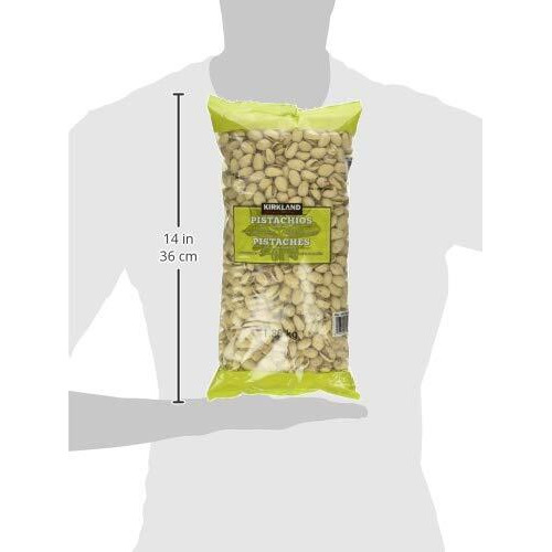 Kirkland Signature California Dry Roasted & Salted In-Shell Pistachio, 48 Ounce
