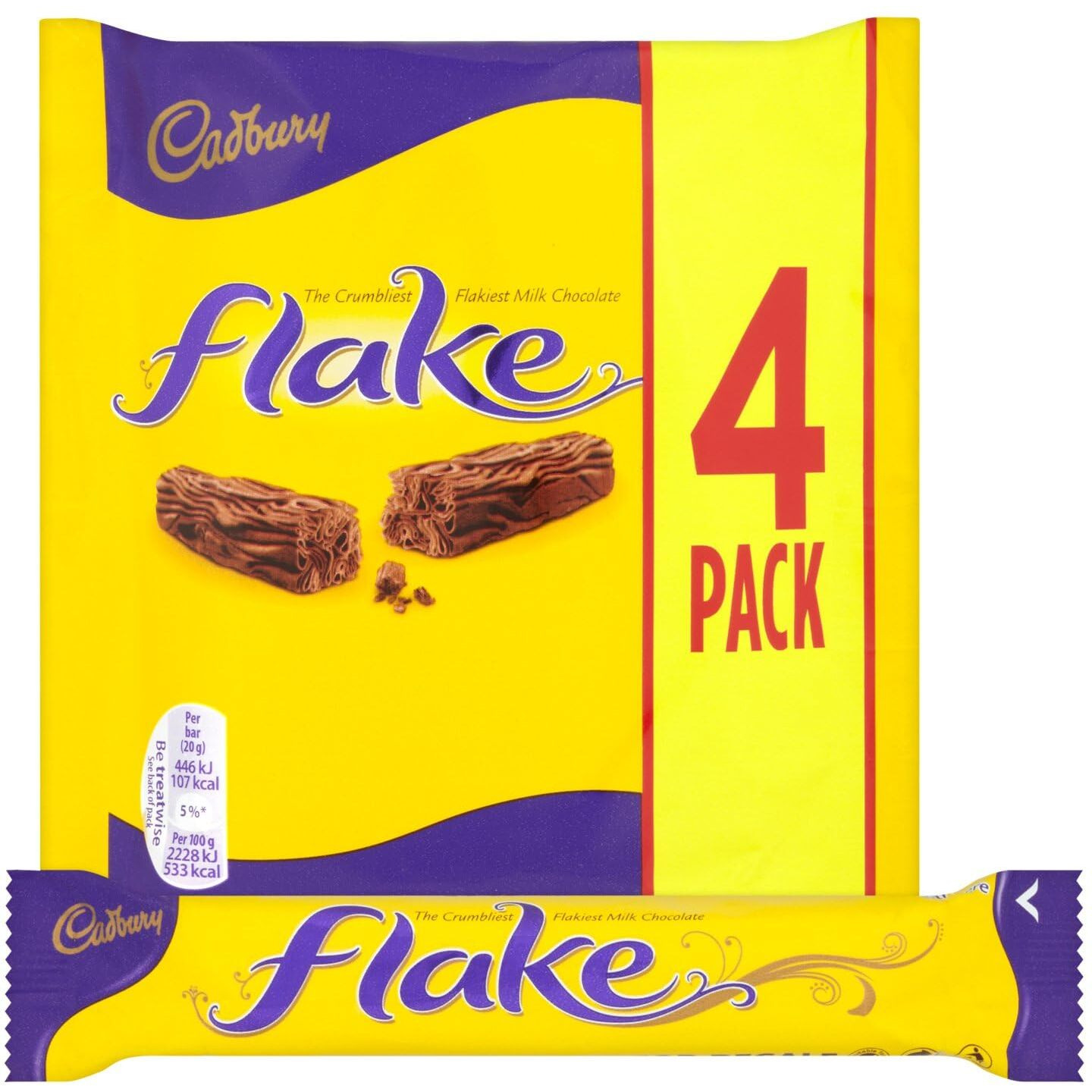Original Cadbury Flake Pack Imported From The Uk, England