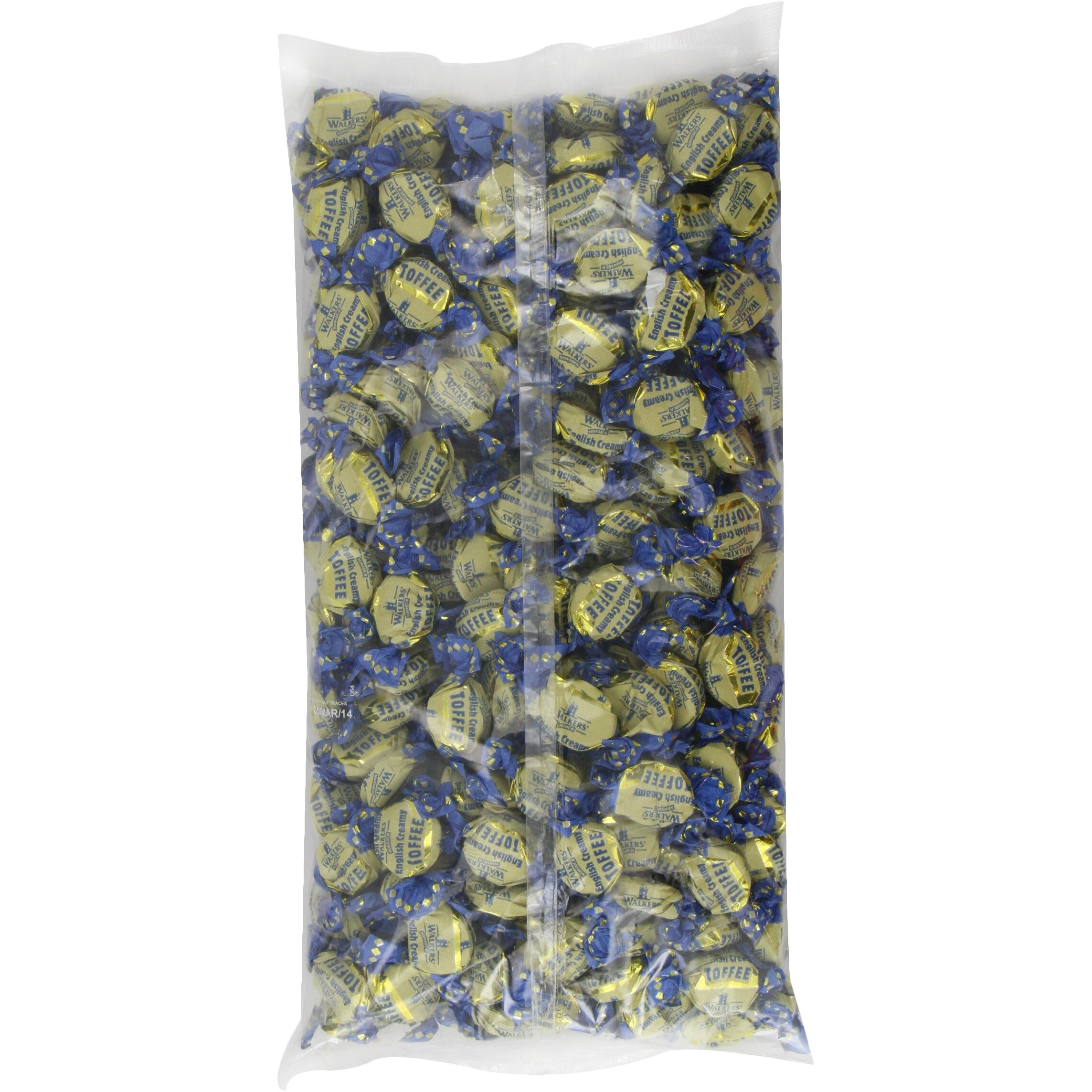 Walkers English Creamy Toffees, 5.5 Pound Bag