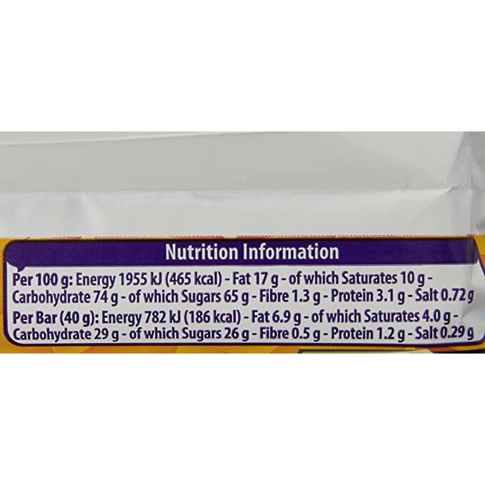 Cadbury Crunchie 8 Bars Of 40G