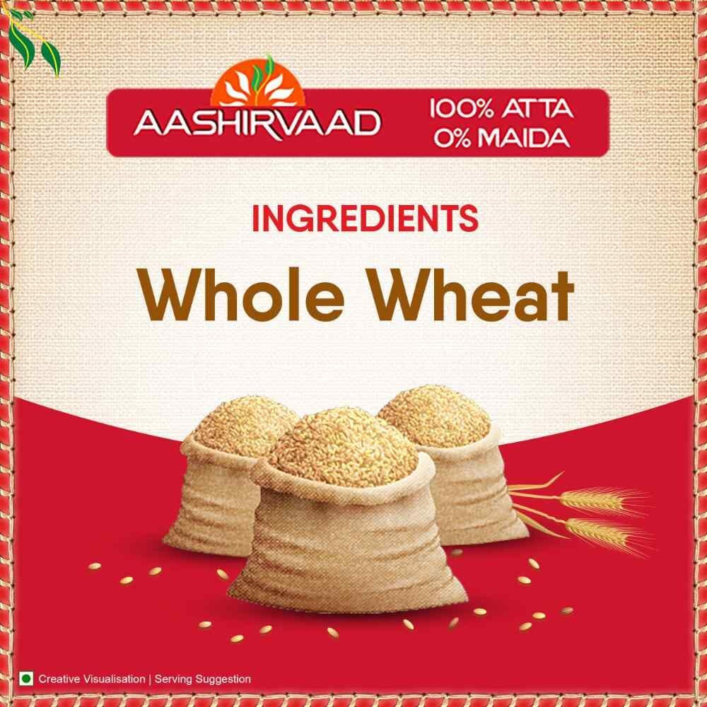 Great Bazaar Swad Chapatti Ashirwad Atta, 22 Pound