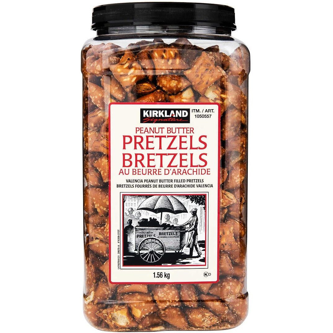 Kirkland Signature Peanut Butter Pretzels, 55 Oz